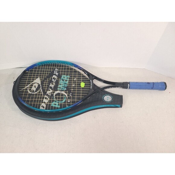 Vintage Dunlop Power Plus Tennis Racquet Racket Ultra Super Light Oversized - Picture 1 of 14